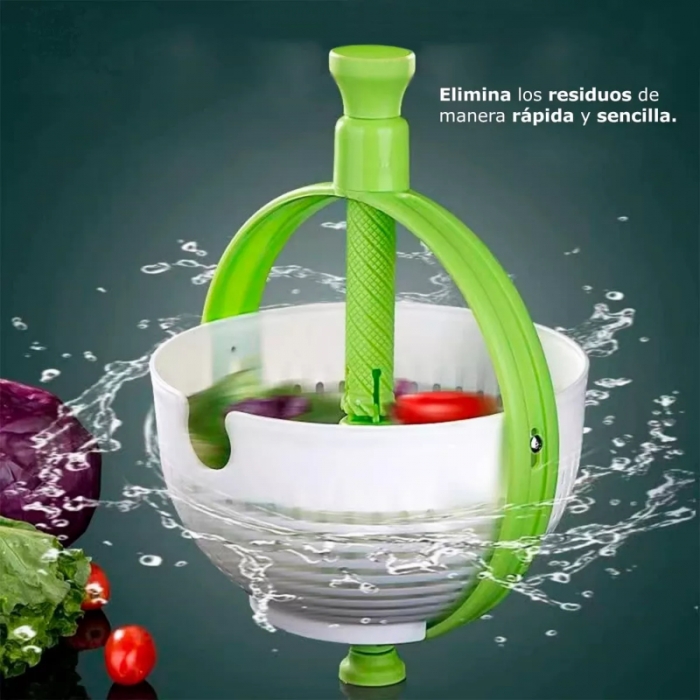 Colador Centrifugo de Verduras Manual